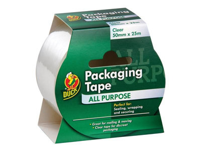 Duck Tape 50Mm X 25M Brown Packaging Tape - Tesco Groceries