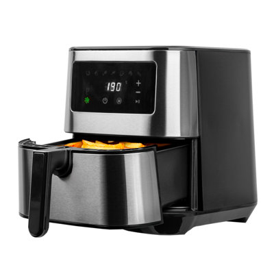 SIA 5.5 Litre Air Fryer in Stainless Steel