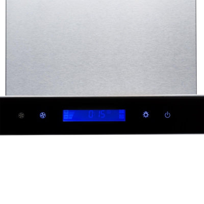 SIA 90cm Stainless Steel Linear Touch Control Kitchen Cooker Hood ...