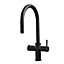SIA BWT33BL Black 3-in-1 Hot Water Tap With Tank & Filter