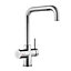 SIA BWT340CH Chrome 3-in-1 Instant Boiling Hot Water Tap Including Tank & Filter