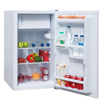 SIA LFIWH 48cm White Free Standing Under Counter Fridge With 3 star Ice