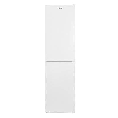 SIA SFF20050WE 60/40 Split Freestanding 302L Combi Fridge Freezer - White