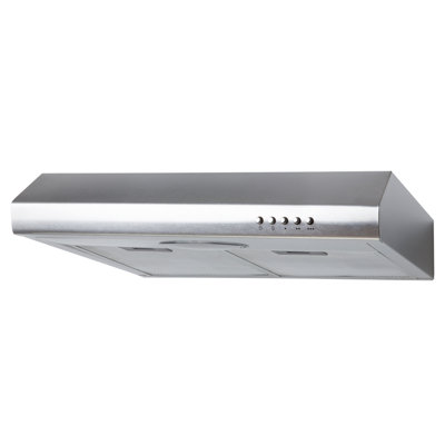 SIA STE50SS 50cm Stainless Steel Standard Visor Cooker Hood Kitchen ...