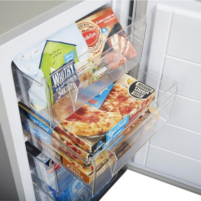 SIA UCF50GR 50cm Grey Freestanding Under Counter Freezer 80L