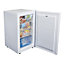 SIA UCF50WH 50cm White Freestanding Under Counter Freezer 80L