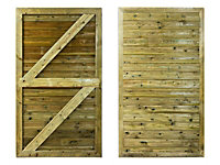 Side Gate - Premium Horizontal Tongue And Groove (1800mm x 925mm, Left side hinge, Without capping)