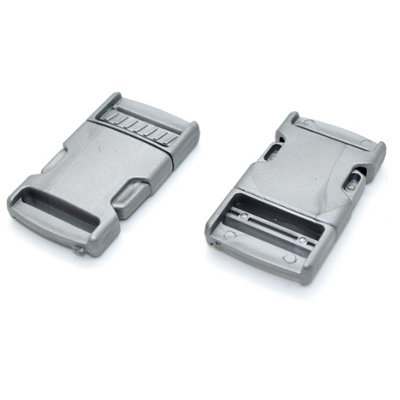 Side Release Buckles Clips for 25 mm / 1 in Webbing, Luggage, Back Pack ...