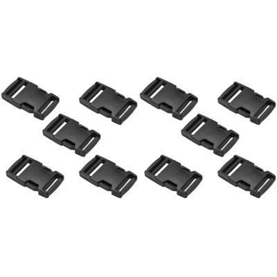Side Release Buckles Clips for 38 mm / 1.5 inch Webbing Strap, Squeeze ...
