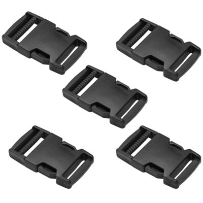 Side Release Buckles Clips for 38 mm / 1.5 inch Webbing Strap, Squeeze ...