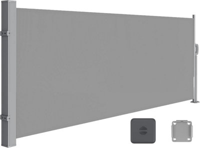 Side Shade, Extendable, Privacy Screen, Sun Protection, Opaque Outdoor ...