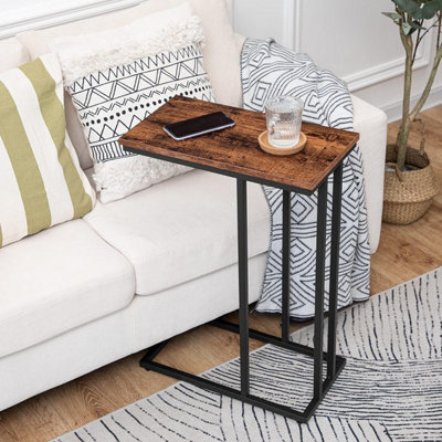 Slide in deals sofa side table