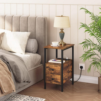 Side table clearance with power