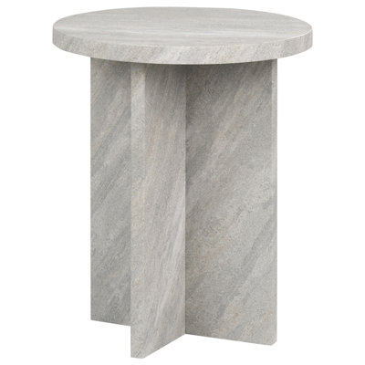 Side Table Stone Effect STANTON