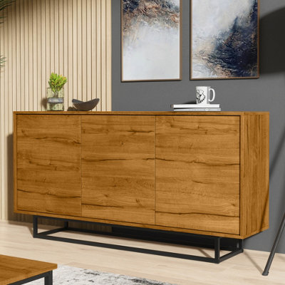 Sideboard 160cm Contemporary Loft Oak - Creative Furniture