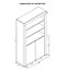 Sideboard 170cm White Display Cabinet Modern Stand Grey Gloss Doors Free LED