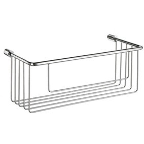 SIDELINE - Basic Shower Basket in Polished Chrome