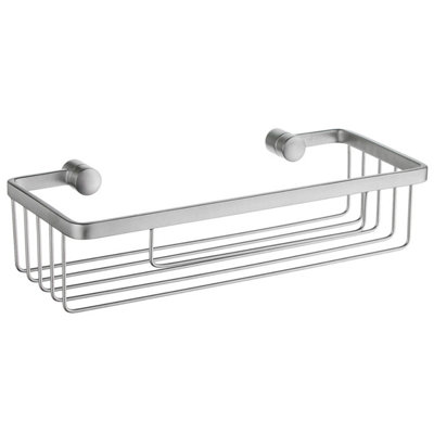 SIDELINE - Deisgn Shower Basket in Brushed Chrome