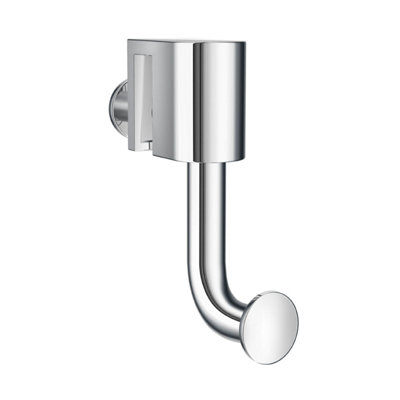 SIDELINE - Hook for Glass Shower Panel in Polished Chrome