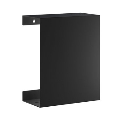 SIDELINE - Shelf for Shower and Bathroom. Black. 110x210 mm. H 260 mm.
