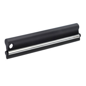 SIDELINE - Shower Squeegee with easy-grip handle in Polished Chrome/Black ABS