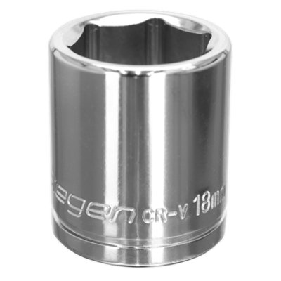 Siegen Socket 18mm 3/8