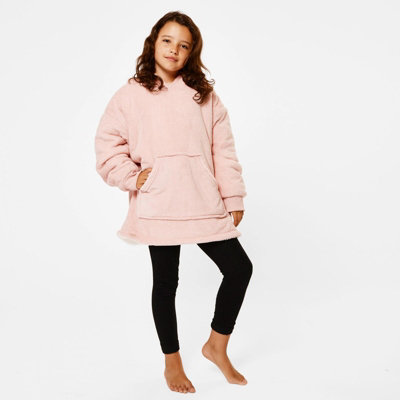 Sienna hoodie blanket ultra soft sherpa fleece hot sale