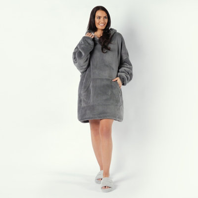  Blanket Hoodie, Oversized Hoodie Blanket, Sherpa & Fleece  Wearable Blanket Hoodies For Women & Men, Comfy & Fluffy Hooded Blankets,  Adult Lightning