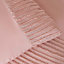 Sienna Tufted Stripe Panel Duvet Cover with Pillowcase Set, Blush - King
