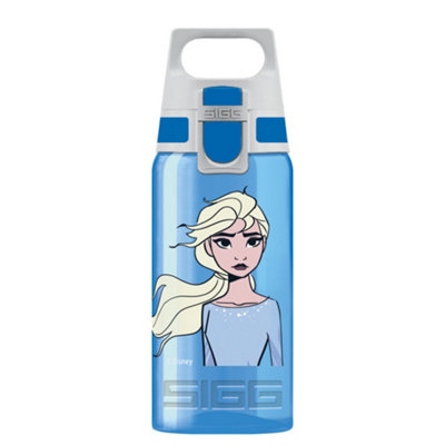 Frozen Elsa Blue Water Bottle