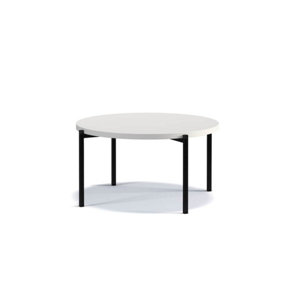 Sigma A Coffee Table in White Matt - Modern Elegance Meets Versatility - W840mm x H430mm x D840mm
