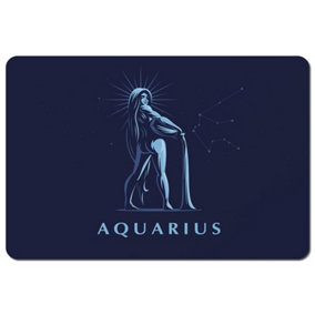 Sign of the zodiac aquarius (placemat) / Default Title