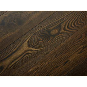 Signature Collection French Oak 14/3 x 190 x 1900 Brushed Dark Earth Stained and UV Oiled