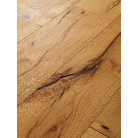 Signature Collection Highland Oak 14/3 x 190 x 1900 Rustic Grade Brushed,Sunken Filler and Oiled