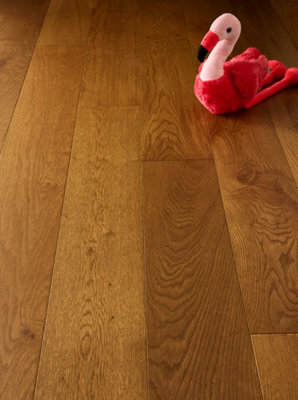 Signature Collection Lowland Oak 20/6 x 190 x 1900 Character Grade Smoked Stain,Brushedand UV Oiled