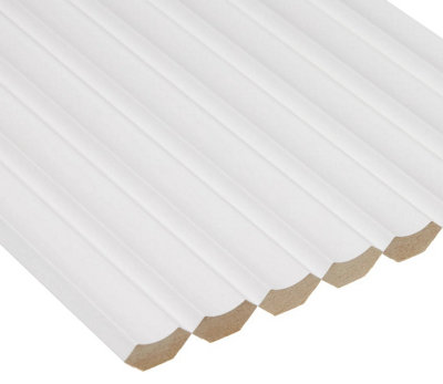 Signature Collection Scotia Beading White 16x16mm - 20 x 2.4m Lengths ...