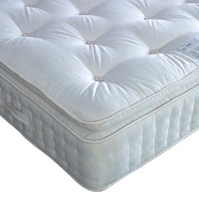 Signature Pillow Top 2000 Pocket Sprung Natural Mattress Single