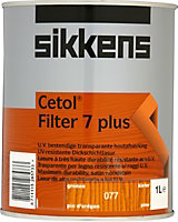 Sikkens 5085959 Cetol Filter 7 Plus Translucent Woodstain Pine 1 litre SIKCF7PP1L