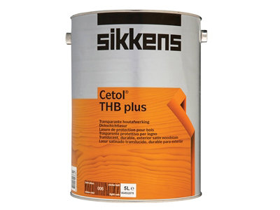 Sikkens 5088002 Cetol THB Plus Translucent Woodstain Light Oak 5 litre