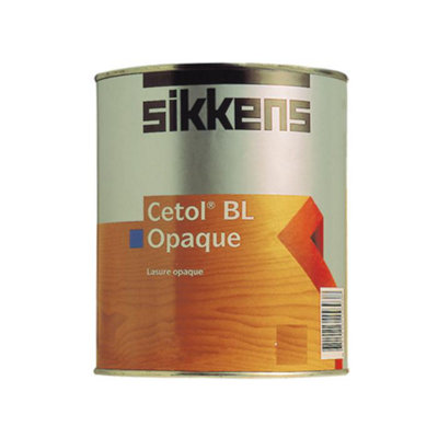 Sikkens Cetol BL Opaque Woodstain Paint - 5 Litres - White