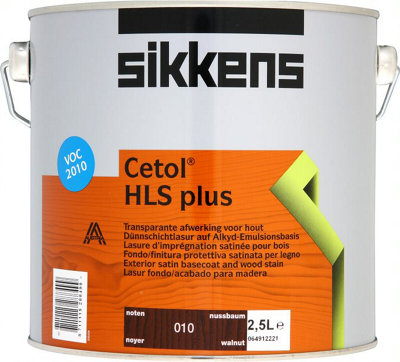 Sikkens Cetol HLS Plus Woodstain Paint - 2.5 Litre - Teak (085)