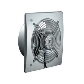Silent Industrial Extractor Fan 200mm / 8" 450m3/h Duct Pipe