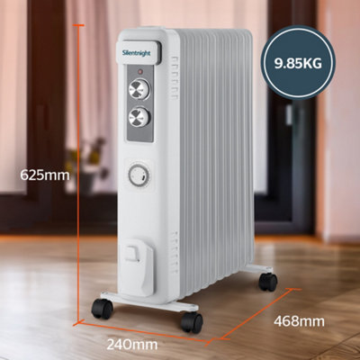 11 Fin Oil Buy Oil Filled Radiator Silentnight 11 Fin Oil Filled