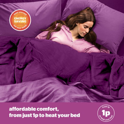 Silent Night Double Fitted Electric Blanket Single Control