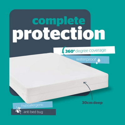 Silentnight Complete Mattress Encasement Protector - King