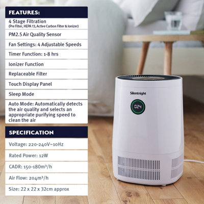 Hepa 4 store stage air purifier