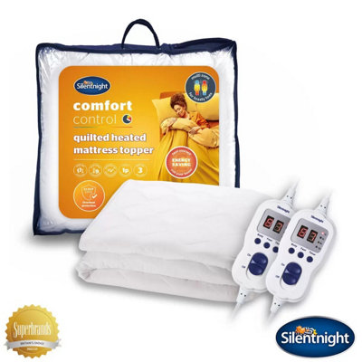 Silentnight Double Multi Zone Heated Mattress Topper at B&Q