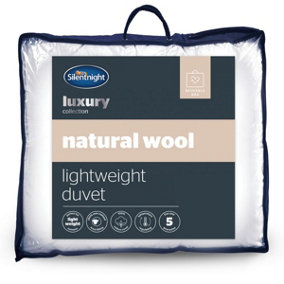 Silentnight Lightweight Wool Duvet - Double