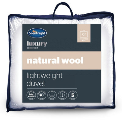 Silentnight Lightweight Wool Duvet - Super King