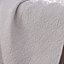 Silentnight Luxury Matalasse Bed Throw - White  150 x 200cm